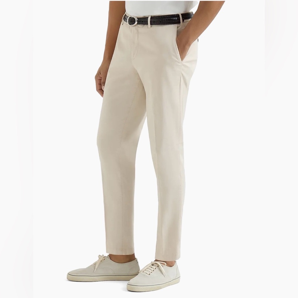 Brunello Cucinelli Beige Chinos